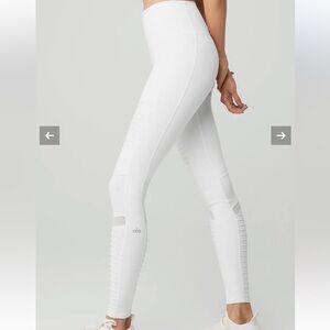 ALO Yoga High-Waist Moto Legging Women’s XS in White